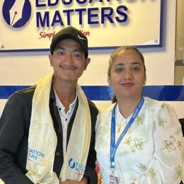 Congratulations Mr. Bardan Shrestha for your visa to study in the UK!