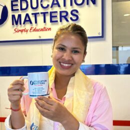 Congratulations Ms. Manita Katuwal for your visa.